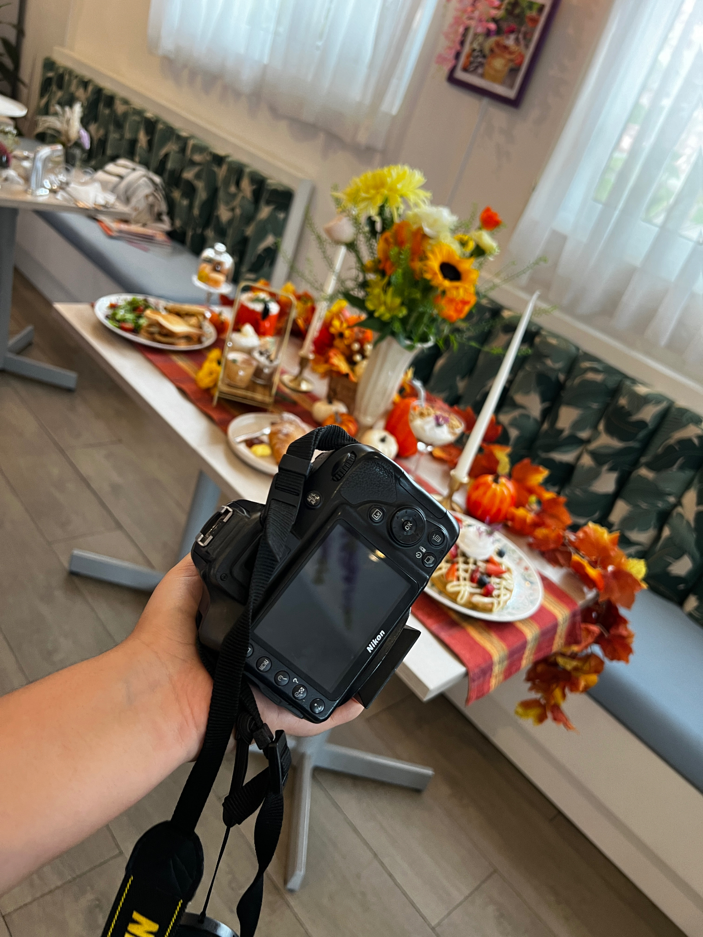 Fotografía gastronómica — sesión otoñal